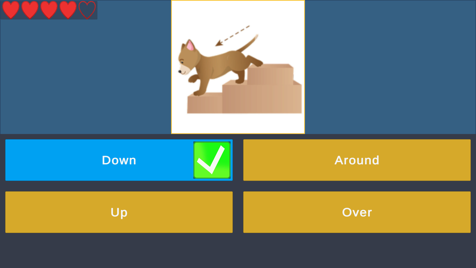 Lingo Club lesson view - Practice English words